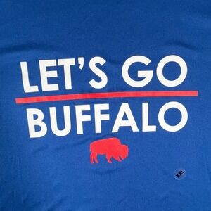 Let's Go Buffalo Bills drifit wicking T XXL